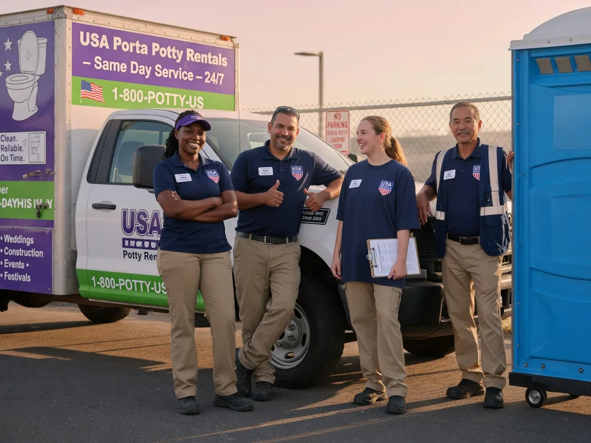 Porta Potty Rental company in Bartlett, IL